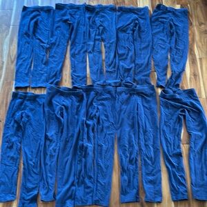 Old Navy Girls Leggings - Pant Bundle 10 Pair Navy